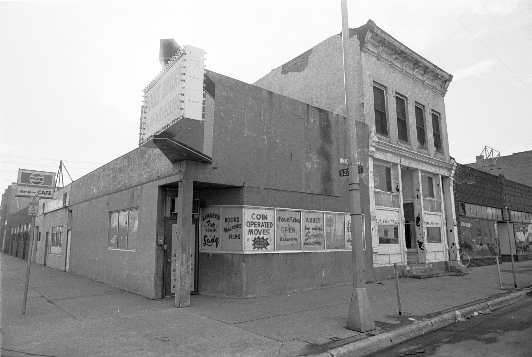 Billings' oldest building, November 1984